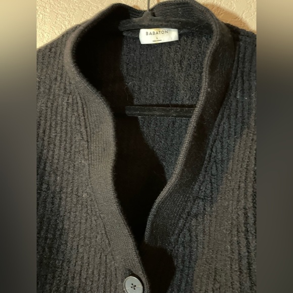 Aritzia Babaton Black Button-Up Cardigan - Picture 7 of 8